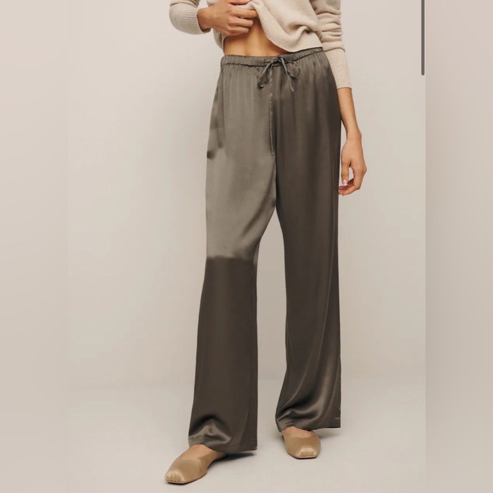 Reformation Olina Silk Pant